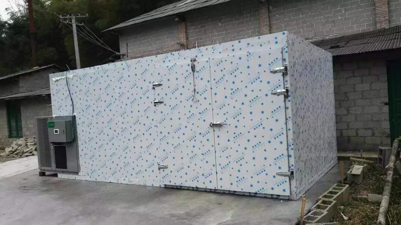新型保温岩棉彩钢板烘房